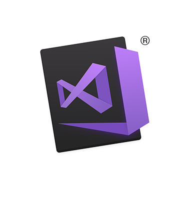 Visual Studio for Mac. Property of Microsoft.